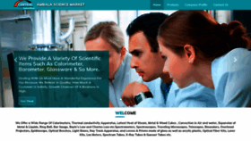 What Ambalasciencemarket.com website looked like in 2020 (4 years ago)