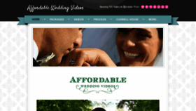 What Affordableweddingvideos.net website looked like in 2020 (4 years ago)