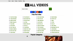 What Allvideos.us website looked like in 2020 (4 years ago)