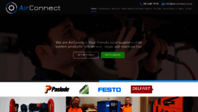 What Airconnect.co.nz website looked like in 2020 (4 years ago)