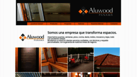 What Aluwoodpanama.net website looked like in 2020 (4 years ago)