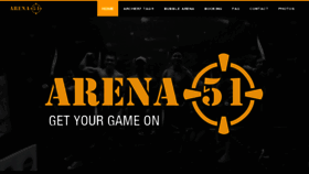 What Arena51.my website looked like in 2020 (4 years ago)