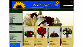 What Anchoragefloral.net website looked like in 2020 (4 years ago)