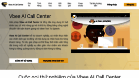 What Aicallcenter.vn website looked like in 2020 (4 years ago)