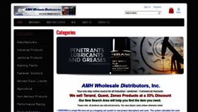 What Amhwholesale.com website looked like in 2020 (4 years ago)