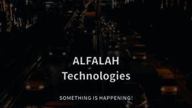 What Alfalahtechnologies.com website looked like in 2020 (4 years ago)