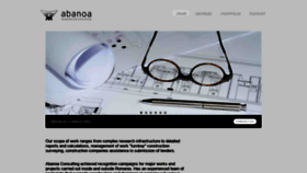 What Abanoa.com website looked like in 2020 (4 years ago)