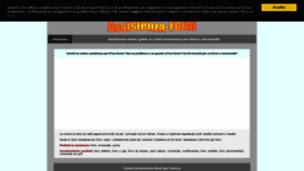 What Assistenza-forni.com website looked like in 2020 (4 years ago)