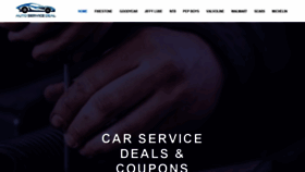 What Autoservicedeal.com website looked like in 2020 (4 years ago)