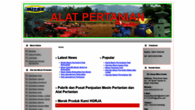What Alatpertanian.net website looked like in 2020 (4 years ago)
