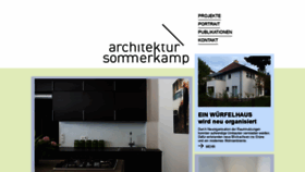 What Architektur-sommerkamp.de website looked like in 2020 (4 years ago)