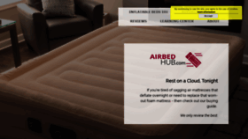 What Airbedhub.com website looked like in 2020 (4 years ago)