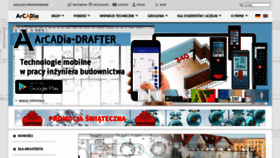 What Arcadiasoft.pl website looked like in 2020 (4 years ago)
