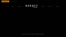 What Augustgarage.ca website looked like in 2020 (4 years ago)