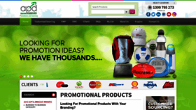 What Apdpromotions.com.au website looked like in 2020 (4 years ago)