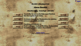 What Ahnen-detektiv.de website looked like in 2020 (4 years ago)