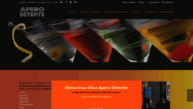 What Apero-detente.com website looked like in 2020 (4 years ago)