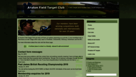 What Anstonftc.co.uk website looked like in 2020 (4 years ago)