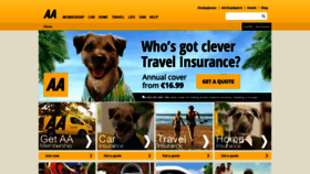 What Aa.ie website looked like in 2020 (4 years ago)