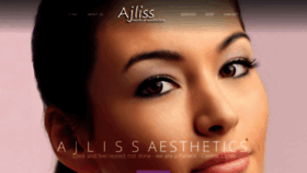 What Ajliss.com website looked like in 2020 (4 years ago)