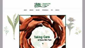 What Atlantatakecare.com website looked like in 2020 (4 years ago)