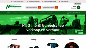 What Alfredverhuur.nl website looked like in 2020 (4 years ago)