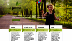 What A-primo.ch website looked like in 2020 (4 years ago)