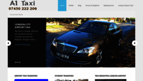 What Airporttaxibrighton.com website looked like in 2020 (4 years ago)