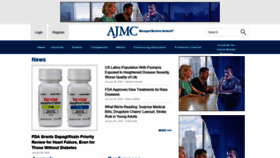 What Ajmc.com website looked like in 2020 (4 years ago)