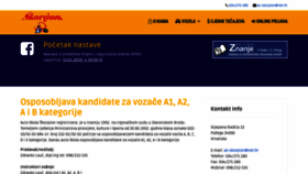 What Autoskola-skorpion.com.hr website looked like in 2020 (4 years ago)