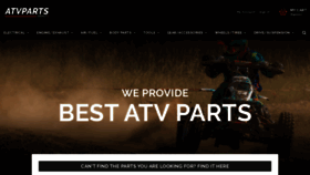 What Atvpartsdepot.com website looked like in 2020 (4 years ago)