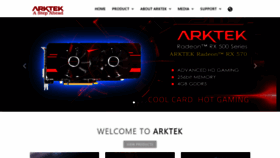 What Arktekco.com website looked like in 2020 (4 years ago)