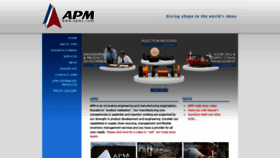 What Apmc.com website looked like in 2020 (4 years ago)