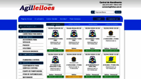 What Agilleiloes.com.br website looked like in 2020 (4 years ago)