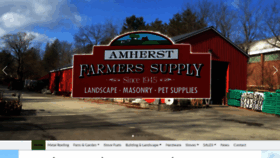 What Amherstfarmerssupply.com website looked like in 2020 (4 years ago)