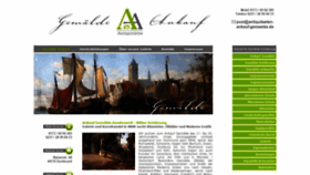 What Antiquitaeten-ankauf-gemaelde.de website looked like in 2020 (4 years ago)