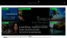 What Amazingviralnews.com website looked like in 2020 (4 years ago)