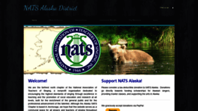 What Alaskanats.org website looked like in 2020 (4 years ago)