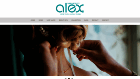 What Alexhair.com website looked like in 2020 (4 years ago)
