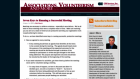 What Associationleaders.org website looked like in 2020 (4 years ago)