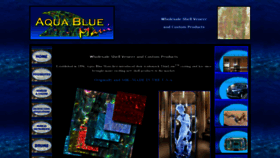 What Aquabluemaui.com website looked like in 2020 (4 years ago)