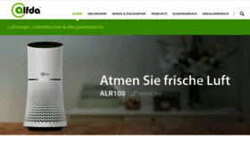 What Alfda.de website looked like in 2020 (4 years ago)