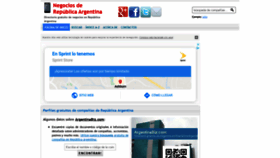 What Argentinabiz.com website looked like in 2020 (4 years ago)