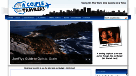 What Acoupletravelers.com website looked like in 2020 (4 years ago)