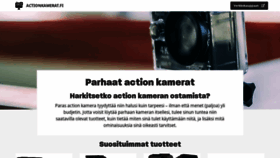 What Actionkamerat.fi website looked like in 2020 (4 years ago)