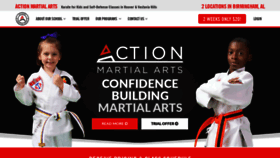 What Ataaction.com website looked like in 2020 (4 years ago)