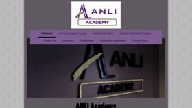 What Anliacademy.com website looked like in 2020 (4 years ago)