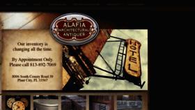 What Alafiaarchitecturalsalvage.com website looked like in 2020 (4 years ago)