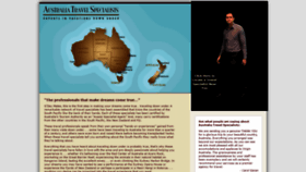What Australiatravelspecialist.com website looked like in 2020 (4 years ago)
