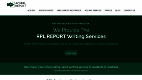 What Acsrplreport.com website looked like in 2020 (4 years ago)